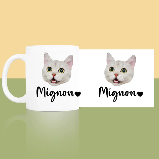 Ton Personnage: La Tête De Votre Chaton - Le Mug