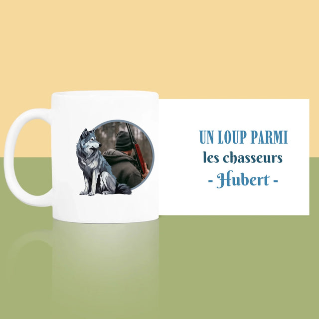 La Photo Et Un Texte: Un Loup Parmi Les Chasseur - Le Mug