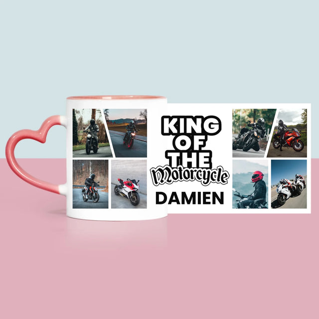 Le Collage Photo: King Of The Motorcycle - Le Mug