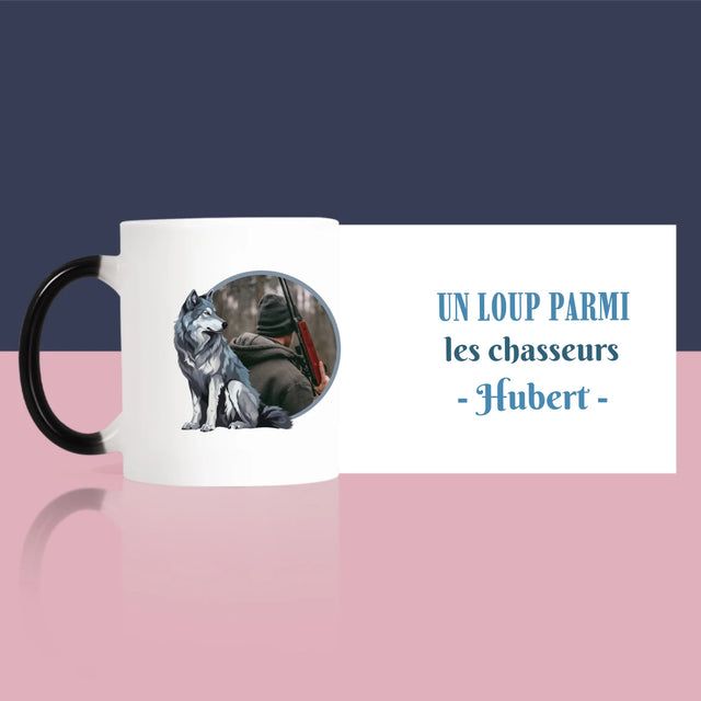 La Photo Et Un Texte: Un Loup Parmi Les Chasseur - Le Mug