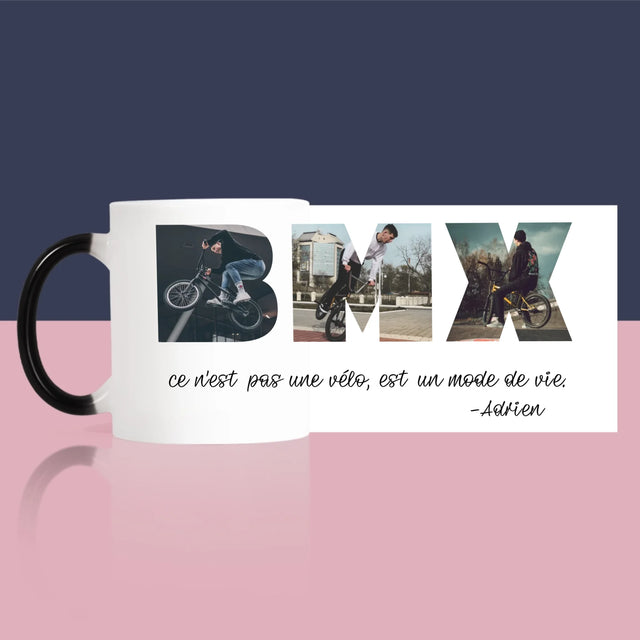 Collage Photo De Lettre: Bmx De Vos Photos - Le Mug