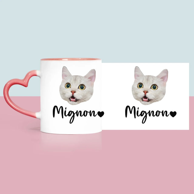 Ton Personnage: La Tête De Votre Chaton - Le Mug