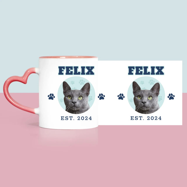 Ton Personnage: Ton Chat Varsity - Le Mug