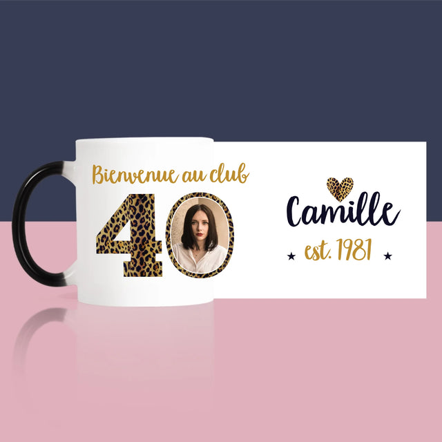 La Photo Et Un Texte: Bienvenue Au Club 40 - Le Mug