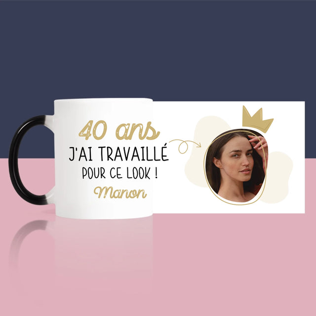 La Photo Et Un Texte: J'Ai Travaillé 40 Ans Pour Ce Look - Le Mug