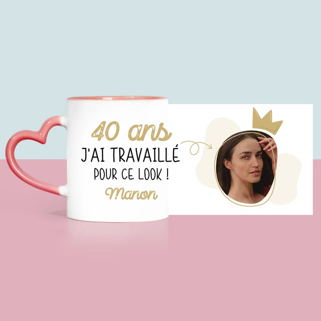 La Photo Et Un Texte: J'Ai Travaillé 40 Ans Pour Ce Look - Le Mug