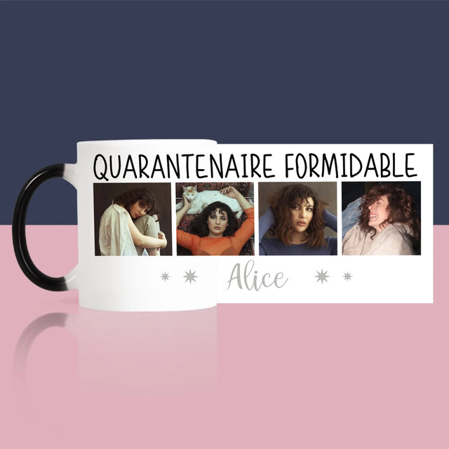 Le Collage Photo: Quarantenaire Formidable - Le Mug