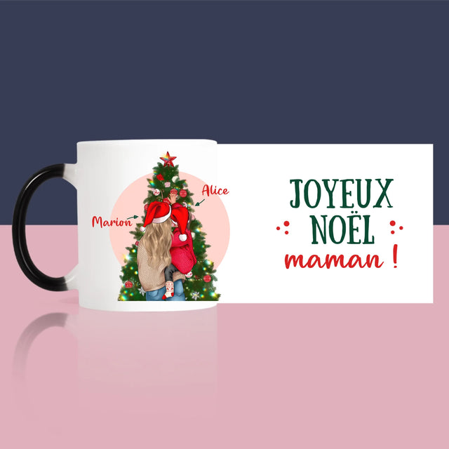 La Création Du Personnage: Joyeux Noël Maman - Le Mug