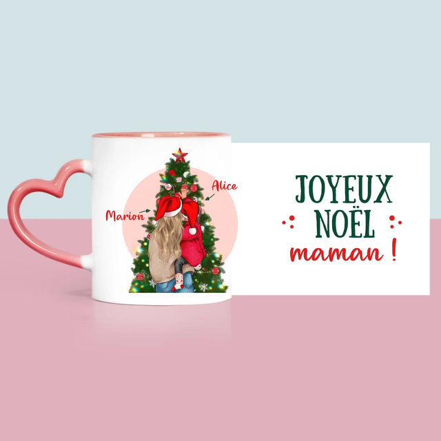 La Création Du Personnage: Joyeux Noël Maman - Le Mug