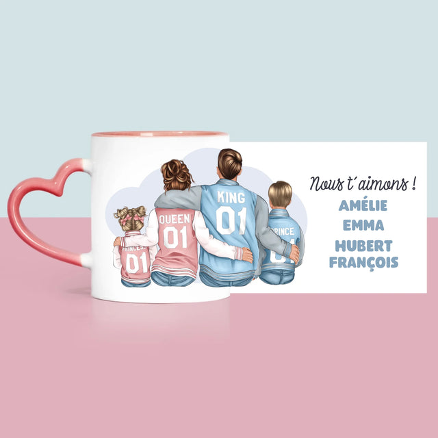 La Création Du Personnage: Famille En Sweatshirts - Le Mug
