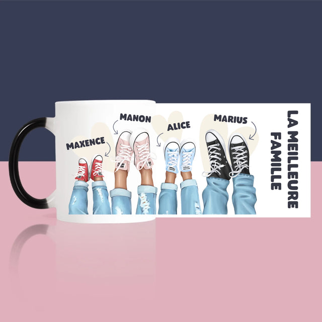 La Création Du Personnage: La Famille Baskets  - Le Mug