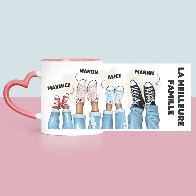 La Création Du Personnage: La Famille Baskets  - Le Mug