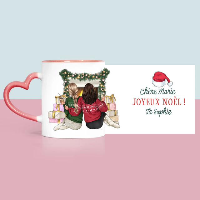 La Création Du Personnage: Amies De Noël - Le Mug