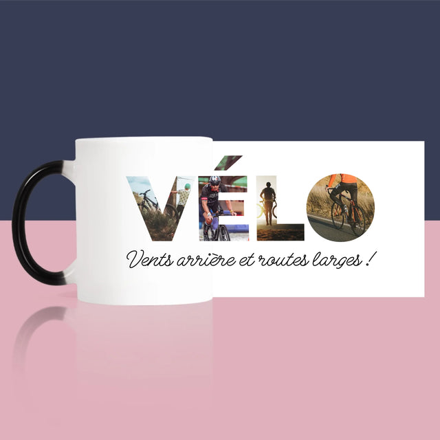 Collage Photo De Lettre: Vélo - Le Mug