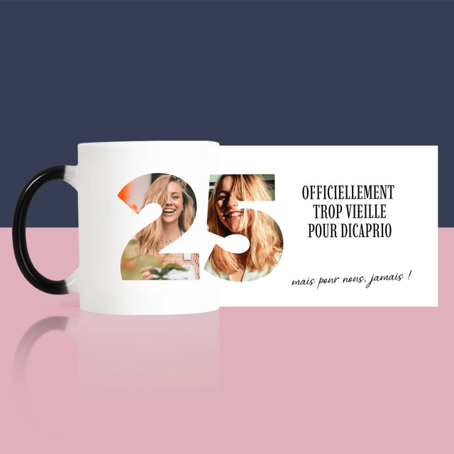 Collage Photo De Lettre: Trop Vieille Pour Dicaprio - Le Mug