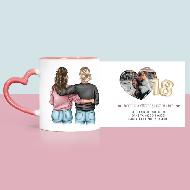 La Création Du Personnage: Le 18E Anniversaire D'Un Ami - Le Mug