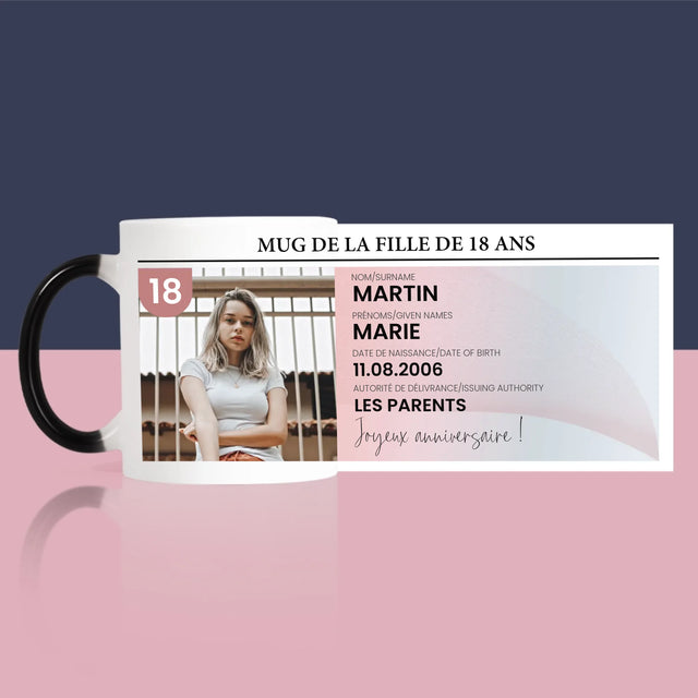 La Photo Et Un Texte: Carte D'Identité - Le Mug