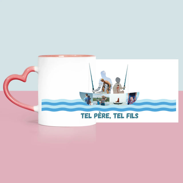 Forme Des Photos: Tel Père, Tel Fils - Le Mug