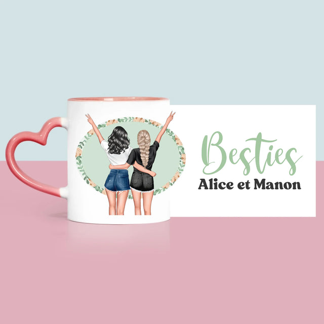 La Création Du Personnage: Best Friends - Le Mug