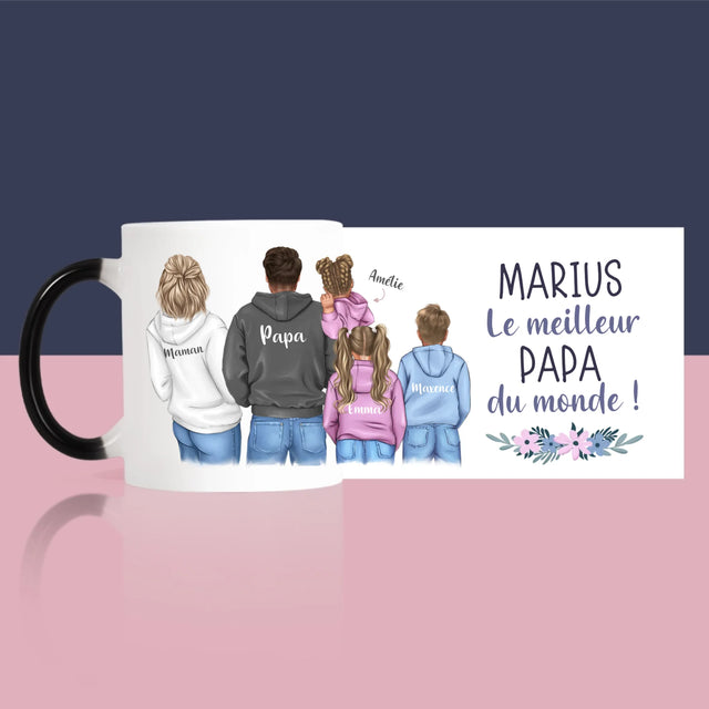La Création Du Personnage: Famille Avec Enfants - Le Mug