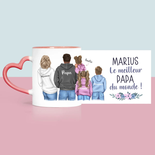 La Création Du Personnage: Famille Avec Enfants - Le Mug