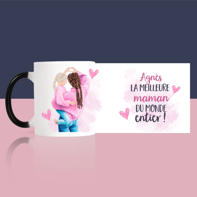La Création Du Personnage: La Meilleure Maman Du Monde - Le Mug