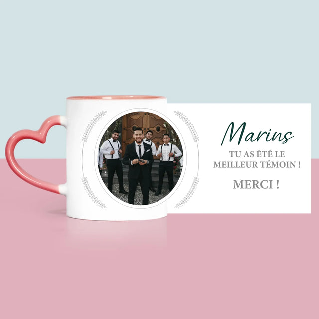 La Photo Et Un Texte: Tu As Été Le Meilleur Témoin - Le Mug