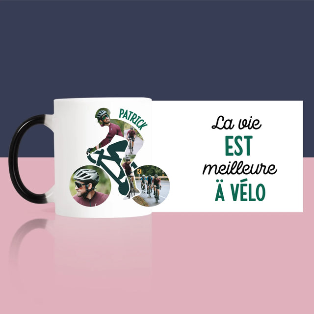 Forme Des Photos: La Vie Est Meilleure À Vélo - Le Mug