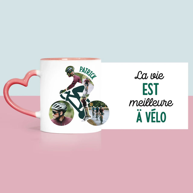 Forme Des Photos: La Vie Est Meilleure À Vélo - Le Mug