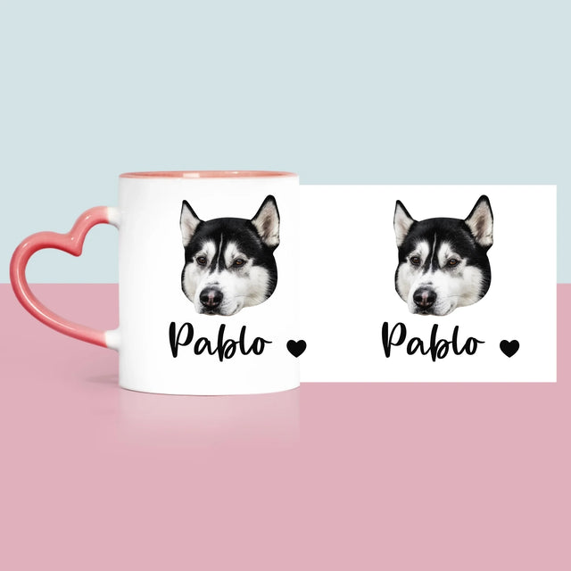 Ton Personnage: La Tête De Votre Chien - Le Mug