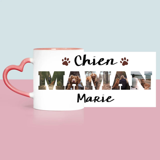 Collage Photo De Lettre: Chien Maman De Vos Photos - Le Mug
