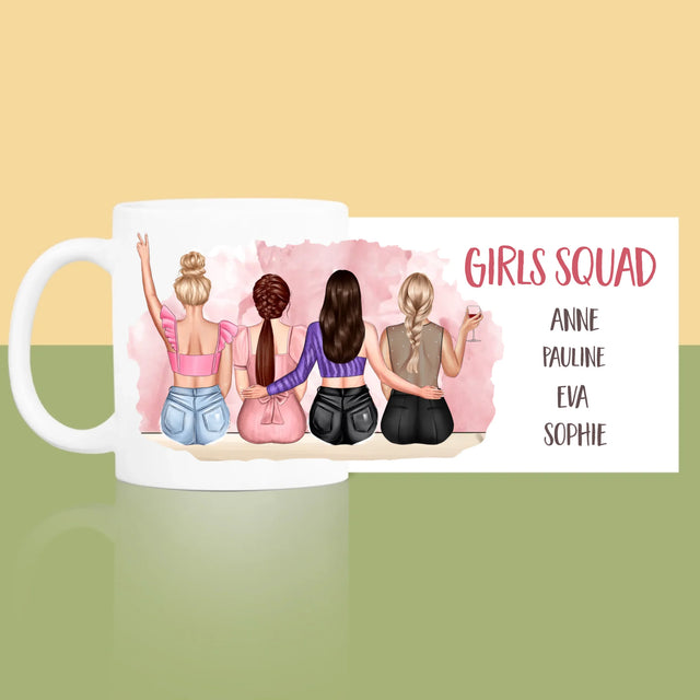 La Création Du Personnage: Girls Squad - Le Mug