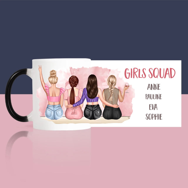 La Création Du Personnage: Girls Squad - Le Mug