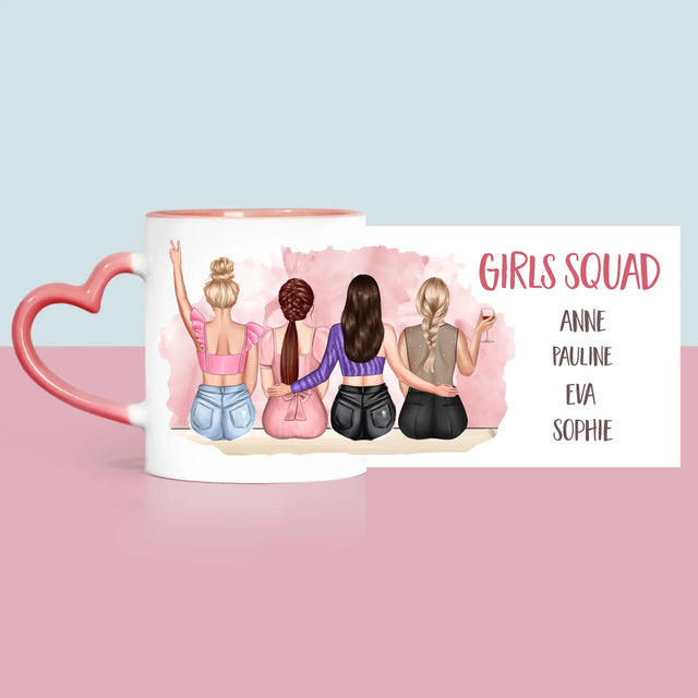 La Création Du Personnage: Girls Squad - Le Mug