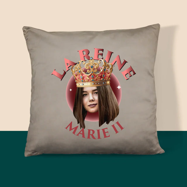 La Photo Et Un Texte: La Reine - Coussin 