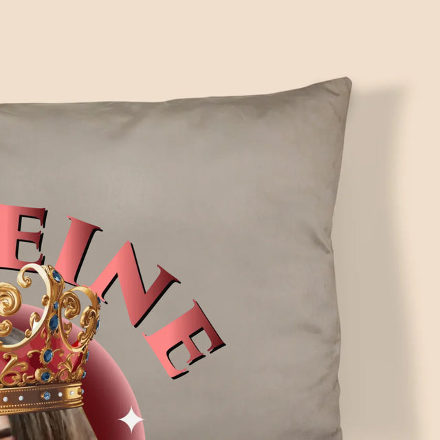 La Photo Et Un Texte: La Reine - Coussin 