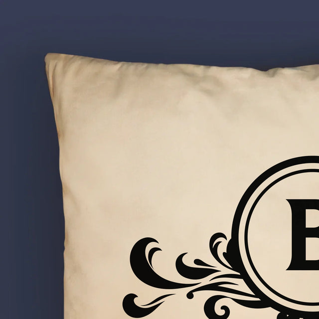 Le Monogramme: Monogramme, Famille - Coussin 