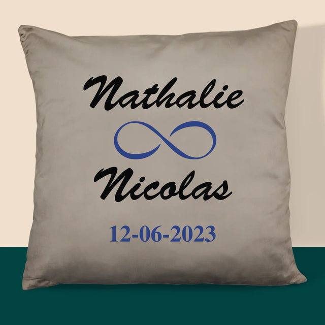 Le Monogramme: Noms, Éternité - Coussin 