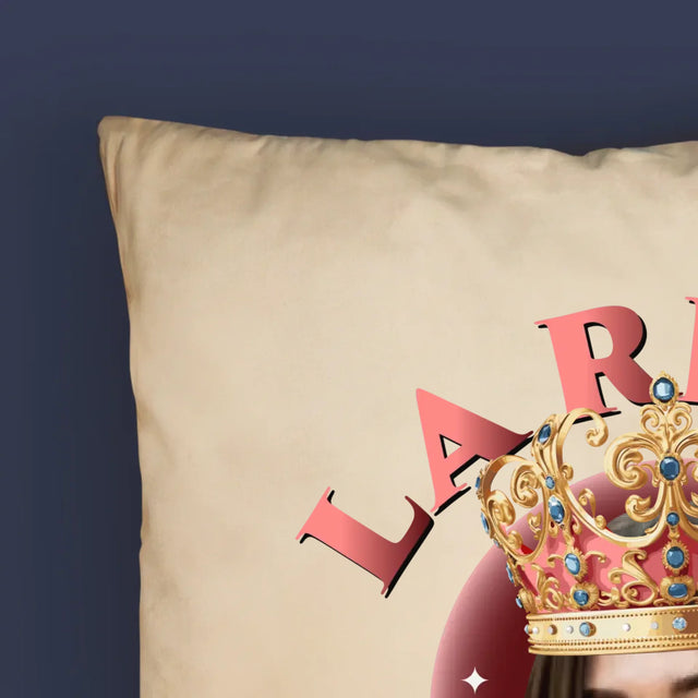 La Photo Et Un Texte: La Reine - Coussin 