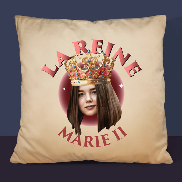 La Photo Et Un Texte: La Reine - Coussin 