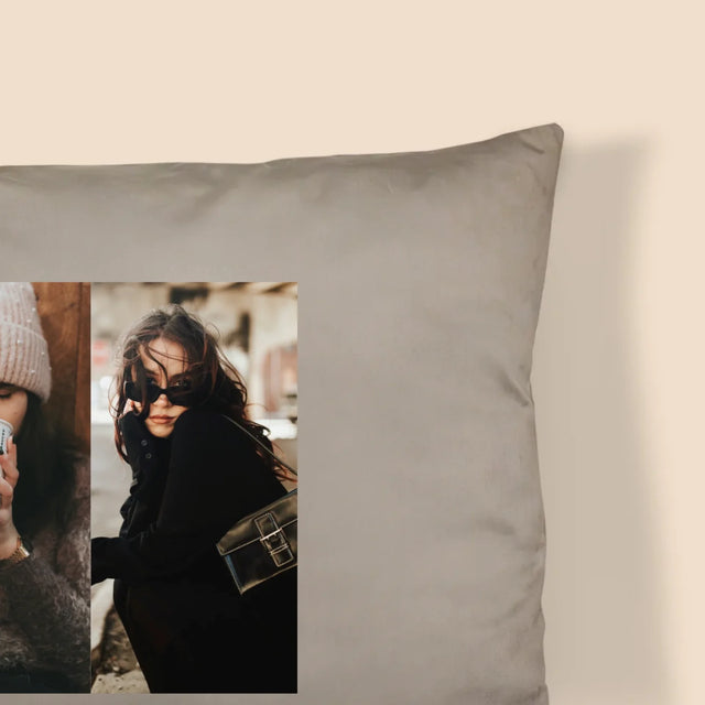 Le Collage Photo: 30E Anniversaire, Définition - Coussin 