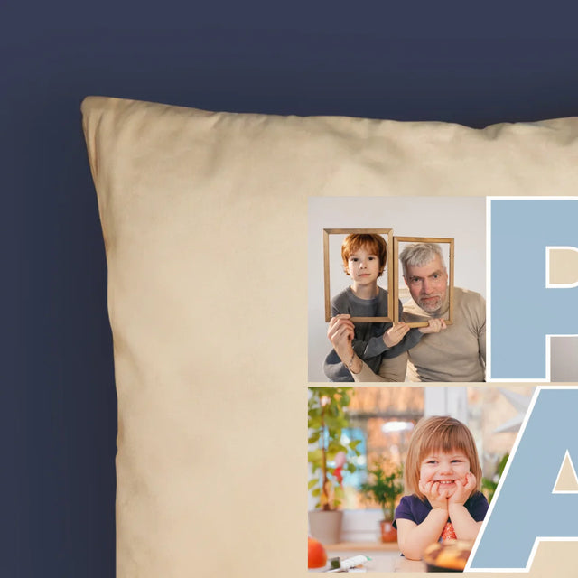 Le Collage Photo: Papi - Coussin 