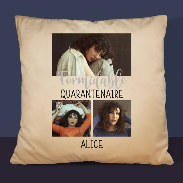 Le Collage Photo: Quarantenaire Formidable - Coussin 