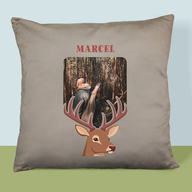 La Photo Et Un Texte: Le Cerf - Coussin 