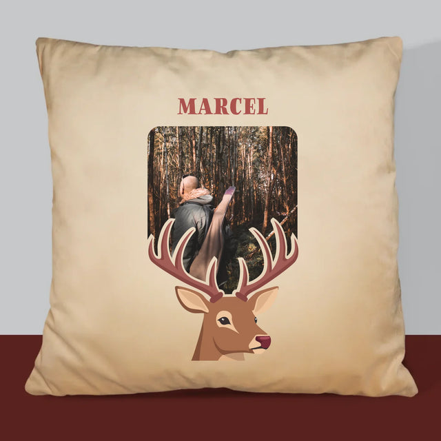 La Photo Et Un Texte: Le Cerf - Coussin 