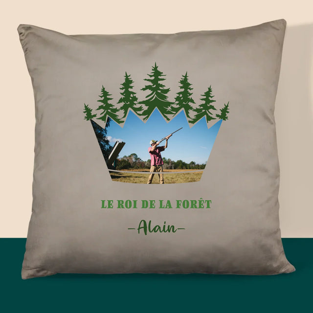 Forme Des Photos: Le Roi De La Forêt - Coussin 