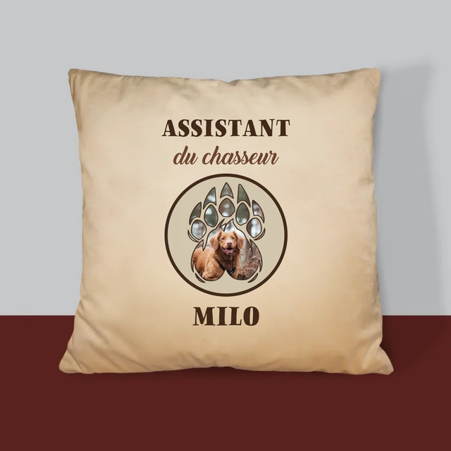 Forme Des Photos: Assistant Du Chasseur - Coussin 