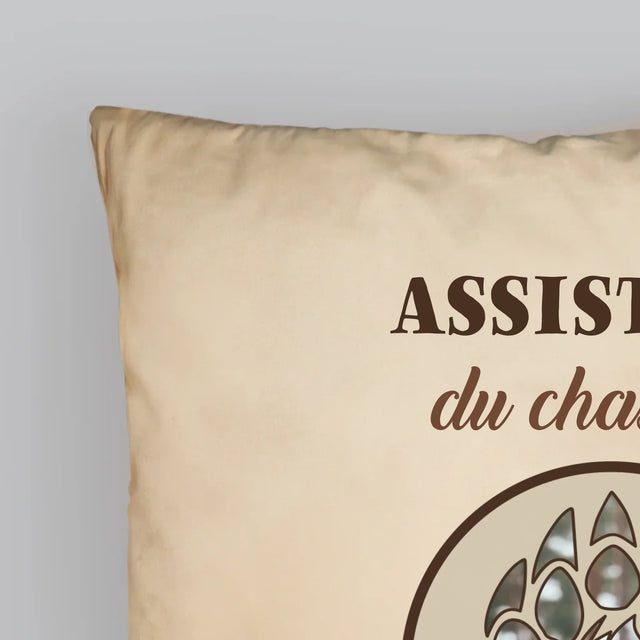 Forme Des Photos: Assistant Du Chasseur - Coussin 