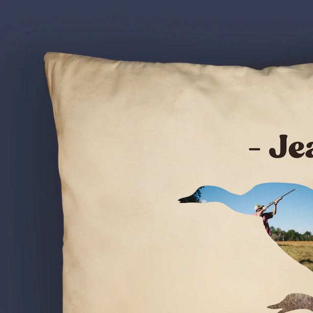 Forme Des Photos: Créé Pour Chasser - Coussin 