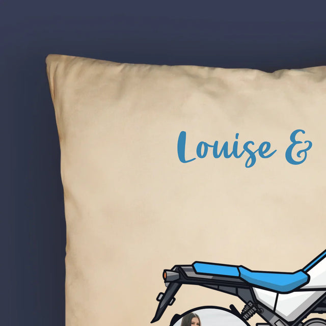 Le Collage Photo: Ensemble À Perte De Vue - Coussin 